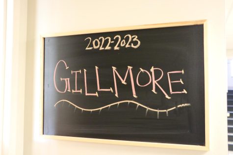 Sign Outside the Gillmore Classroom