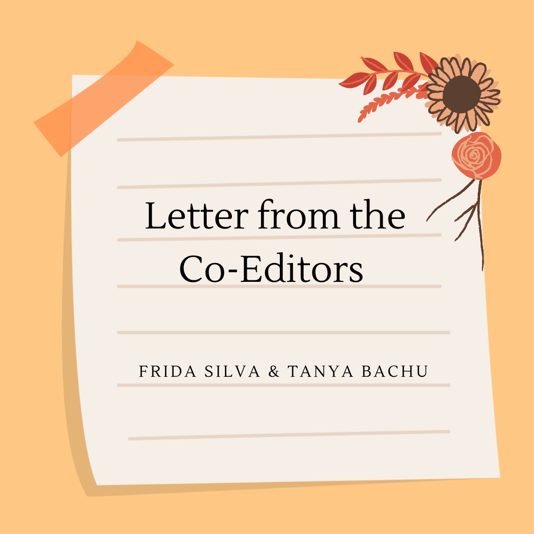 September Letter from the Editors