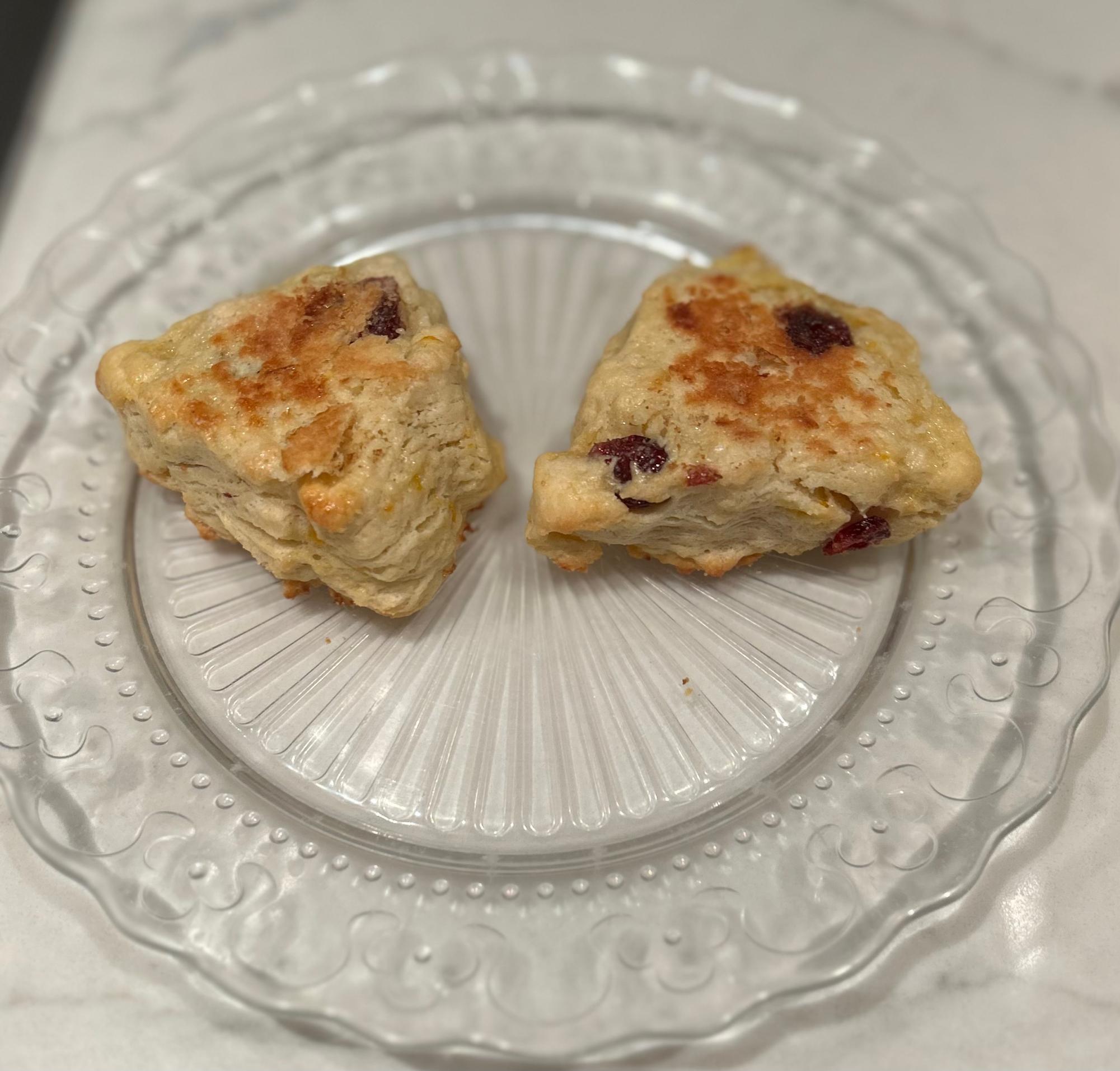 Two scones and a cup of coffee? Yes please!