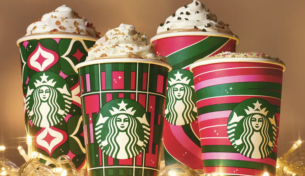 A Holiday Review: Starbucks Official Christimas Drink Menu