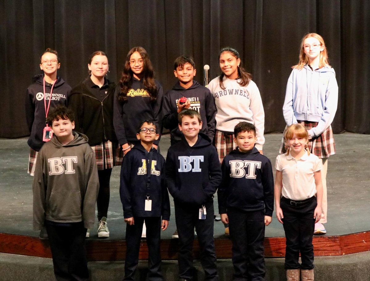 4th–8th grade students competed in the final round of the competition. 