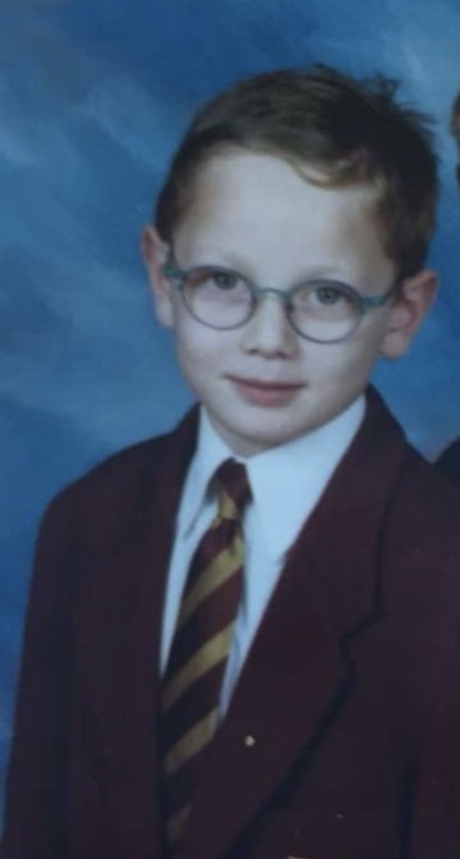 One of Dr. Dawson’s school photo. (2001)