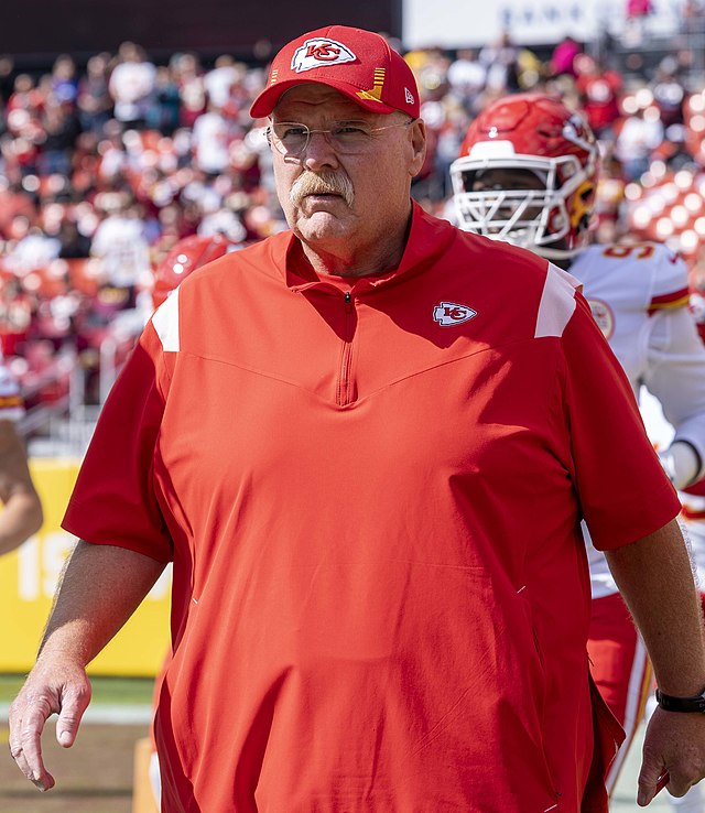 Chiefs head coach Andy Reid.