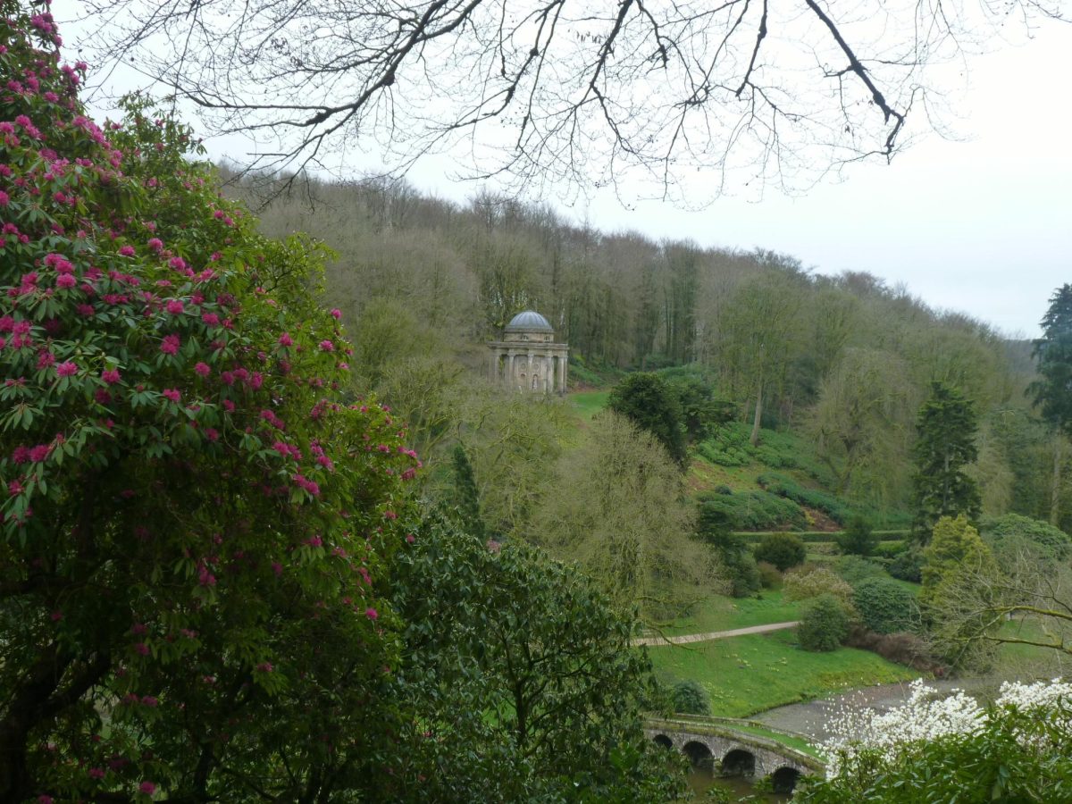 "Temple of Apollo, Stourhead, Warminster, UK"