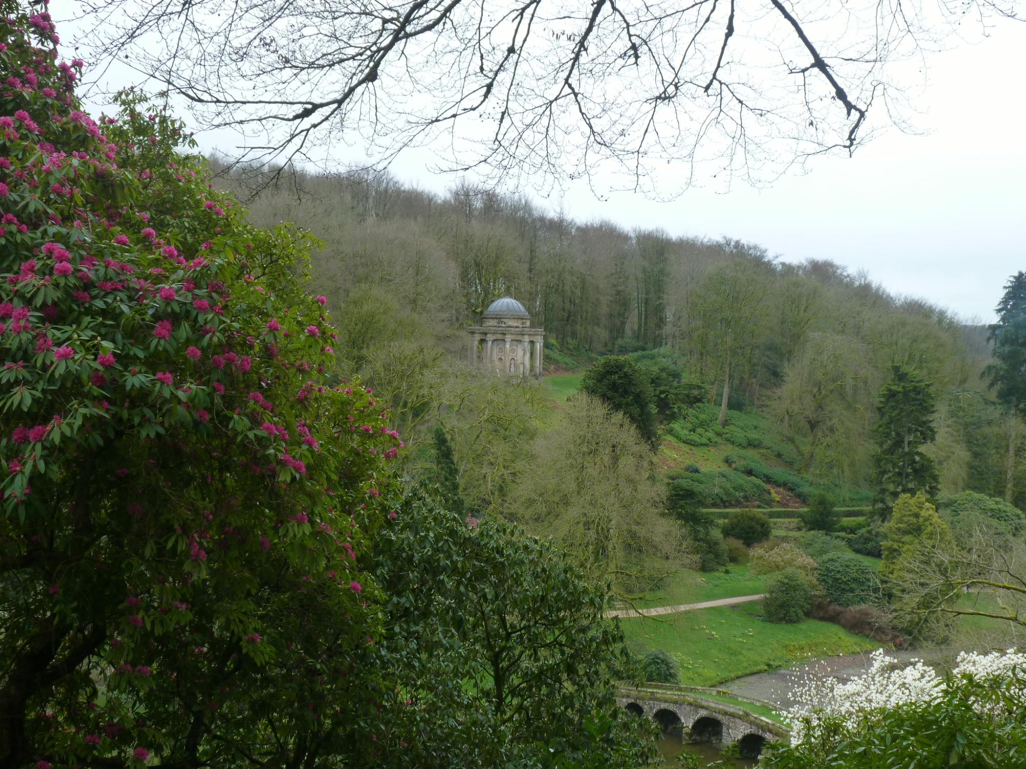 "Temple of Apollo, Stourhead, Warminster, UK"